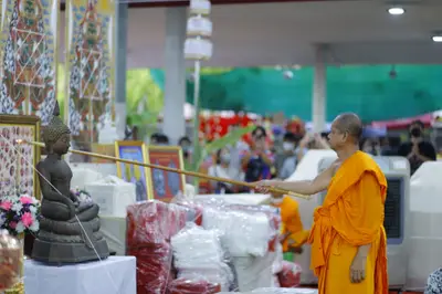 ประมวลภาพพิธีพุทธาภิเษกวัตถุมงคล รุ่นปู่ให้รวย วัดจุฬามณี ปี ๒๕๖๖