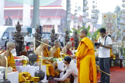 ประมวลภาพพิธีพุทธาภิเษกวัตถุมงคล รุ่นปู่ให้รวย วัดจุฬามณี ปี ๒๕๖๖