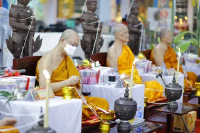 ประมวลภาพพิธีพุทธาภิเษกวัตถุมงคล รุ่นปู่ให้รวย วัดจุฬามณี ปี ๒๕๖๖