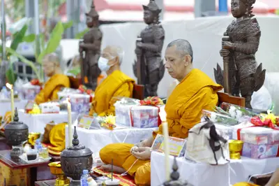 ประมวลภาพพิธีพุทธาภิเษกวัตถุมงคล รุ่นปู่ให้รวย วัดจุฬามณี ปี ๒๕๖๖