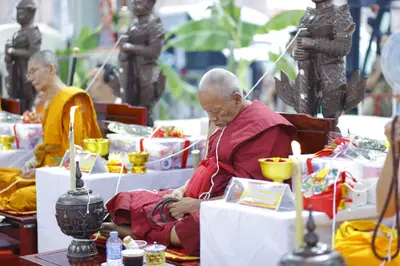 ประมวลภาพพิธีพุทธาภิเษกวัตถุมงคล รุ่นปู่ให้รวย วัดจุฬามณี ปี ๒๕๖๖