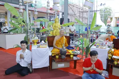 ประมวลภาพพิธีพุทธาภิเษกวัตถุมงคล รุ่นปู่ให้รวย วัดจุฬามณี ปี ๒๕๖๖