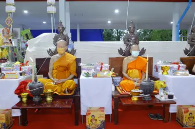 ประมวลภาพพิธีพุทธาภิเษกวัตถุมงคล รุ่นปู่ให้รวย วัดจุฬามณี ปี ๒๕๖๖