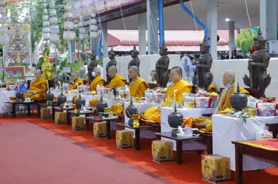 ประมวลภาพพิธีพุทธาภิเษกวัตถุมงคล รุ่นปู่ให้รวย วัดจุฬามณี ปี ๒๕๖๖