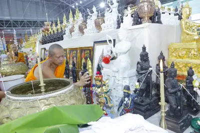 ประมวลภาพพิธีพุทธาภิเษกวัตถุมงคล รุ่นปู่ให้รวย วัดจุฬามณี ปี ๒๕๖๖