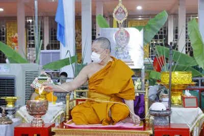 ประมวลภาพพิธีพุทธาภิเษกวัตถุมงคล รุ่นปู่ให้รวย วัดจุฬามณี ปี ๒๕๖๖