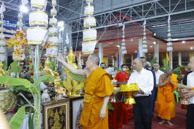ประมวลภาพพิธีพุทธาภิเษกวัตถุมงคล รุ่นปู่ให้รวย วัดจุฬามณี ปี ๒๕๖๖