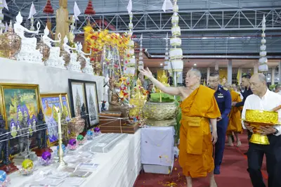 ประมวลภาพพิธีพุทธาภิเษกวัตถุมงคล รุ่นปู่ให้รวย วัดจุฬามณี ปี ๒๕๖๖