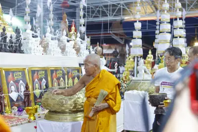 ประมวลภาพพิธีพุทธาภิเษกวัตถุมงคล รุ่นปู่ให้รวย วัดจุฬามณี ปี ๒๕๖๖