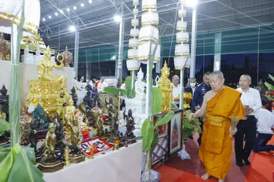 ประมวลภาพพิธีพุทธาภิเษกวัตถุมงคล รุ่นปู่ให้รวย วัดจุฬามณี ปี ๒๕๖๖