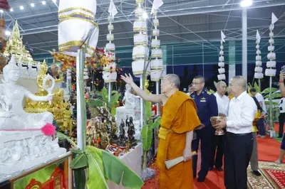 ประมวลภาพพิธีพุทธาภิเษกวัตถุมงคล รุ่นปู่ให้รวย วัดจุฬามณี ปี ๒๕๖๖