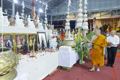 ประมวลภาพพิธีพุทธาภิเษกวัตถุมงคล รุ่นปู่ให้รวย วัดจุฬามณี ปี ๒๕๖๖