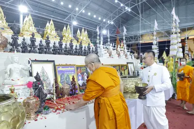 ประมวลภาพพิธีพุทธาภิเษกวัตถุมงคล รุ่นปู่ให้รวย วัดจุฬามณี ปี ๒๕๖๖