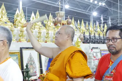 ประมวลภาพพิธีพุทธาภิเษกวัตถุมงคล รุ่นปู่ให้รวย วัดจุฬามณี ปี ๒๕๖๖