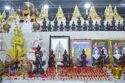 ประมวลภาพพิธีพุทธาภิเษกวัตถุมงคล รุ่นปู่ให้รวย วัดจุฬามณี ปี ๒๕๖๖