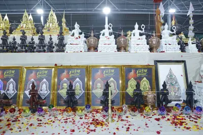 ประมวลภาพพิธีพุทธาภิเษกวัตถุมงคล รุ่นปู่ให้รวย วัดจุฬามณี ปี ๒๕๖๖