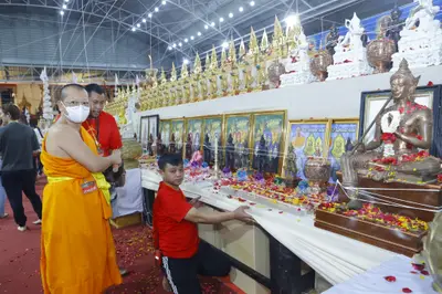 ประมวลภาพพิธีพุทธาภิเษกวัตถุมงคล รุ่นปู่ให้รวย วัดจุฬามณี ปี ๒๕๖๖