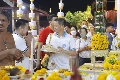 ประมวลภาพพิธีพุทธาภิเษกวัตถุมงคล รุ่นปู่ให้รวย วัดจุฬามณี ปี ๒๕๖๖