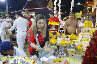 ประมวลภาพพิธีพุทธาภิเษกวัตถุมงคล รุ่นปู่ให้รวย วัดจุฬามณี ปี ๒๕๖๖