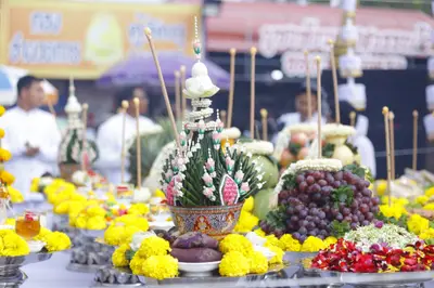 ประมวลภาพพิธีบวงสรวงสมโภช ครบ ๓๔ ปี วัดจุฬามณี ปี ๒๕๖๖