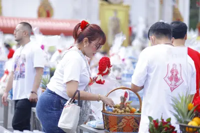 ประมวลภาพพิธีบวงสรวงสมโภช ครบ ๓๔ ปี วัดจุฬามณี ปี ๒๕๖๖