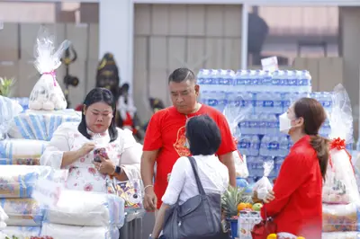 ประมวลภาพพิธีบวงสรวงสมโภช ครบ ๓๔ ปี วัดจุฬามณี ปี ๒๕๖๖