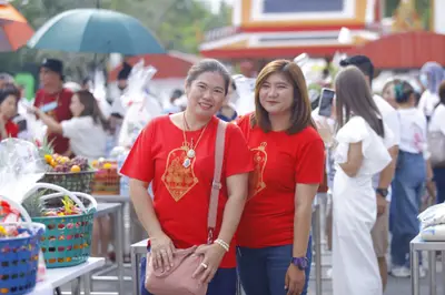 ประมวลภาพพิธีบวงสรวงสมโภช ครบ ๓๔ ปี วัดจุฬามณี ปี ๒๕๖๖