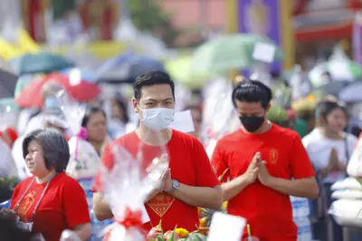 ประมวลภาพพิธีบวงสรวงสมโภช ครบ ๓๔ ปี วัดจุฬามณี ปี ๒๕๖๖