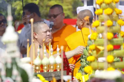 ประมวลภาพพิธีบวงสรวงสมโภช ครบ ๓๔ ปี วัดจุฬามณี ปี ๒๕๖๖