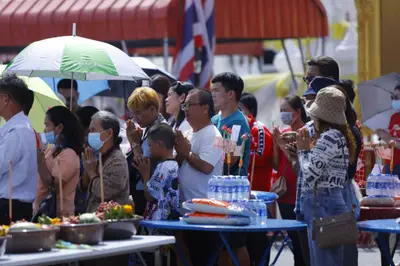 ประมวลภาพพิธีบวงสรวงสมโภช ครบ ๓๔ ปี วัดจุฬามณี ปี ๒๕๖๖