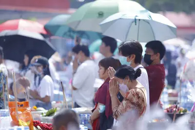 ประมวลภาพพิธีบวงสรวงสมโภช ครบ ๓๔ ปี วัดจุฬามณี ปี ๒๕๖๖