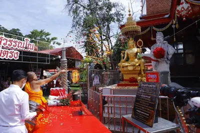 ประมวลภาพพิธีบวงสรวงสมโภช ครบ ๓๔ ปี วัดจุฬามณี ปี ๒๕๖๖