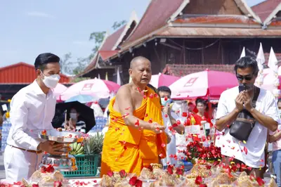 ประมวลภาพพิธีบวงสรวงสมโภช ครบ ๓๔ ปี วัดจุฬามณี ปี ๒๕๖๖