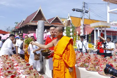 ประมวลภาพพิธีบวงสรวงสมโภช ครบ ๓๔ ปี วัดจุฬามณี ปี ๒๕๖๖
