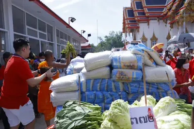 ประมวลภาพพิธีบวงสรวงสมโภช ครบ ๓๔ ปี วัดจุฬามณี ปี ๒๕๖๖