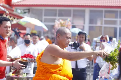 ประมวลภาพพิธีบวงสรวงสมโภช ครบ ๓๔ ปี วัดจุฬามณี ปี ๒๕๖๖