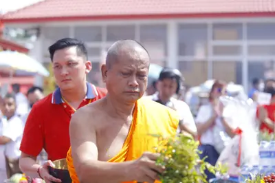 ประมวลภาพพิธีบวงสรวงสมโภช ครบ ๓๔ ปี วัดจุฬามณี ปี ๒๕๖๖