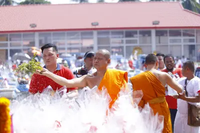 ประมวลภาพพิธีบวงสรวงสมโภช ครบ ๓๔ ปี วัดจุฬามณี ปี ๒๕๖๖