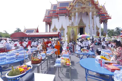 ประมวลภาพพิธีบวงสรวงสมโภช ครบ ๓๔ ปี วัดจุฬามณี ปี ๒๕๖๖