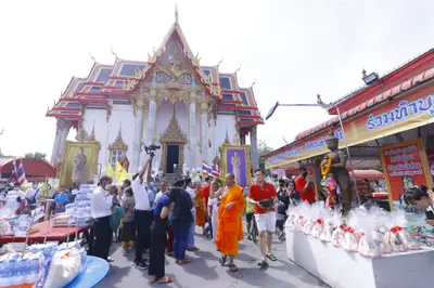 ประมวลภาพพิธีบวงสรวงสมโภช ครบ ๓๔ ปี วัดจุฬามณี ปี ๒๕๖๖