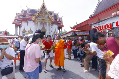 ประมวลภาพพิธีบวงสรวงสมโภช ครบ ๓๔ ปี วัดจุฬามณี ปี ๒๕๖๖