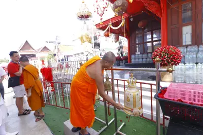 ประมวลภาพพิธีบวงสรวงสมโภช ครบ ๓๔ ปี วัดจุฬามณี ปี ๒๕๖๖