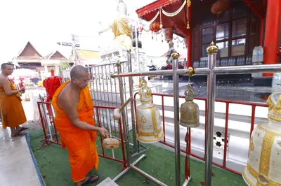 ประมวลภาพพิธีบวงสรวงสมโภช ครบ ๓๔ ปี วัดจุฬามณี ปี ๒๕๖๖