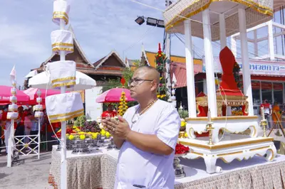 ประมวลภาพพิธีบวงสรวงสมโภช ครบ ๓๔ ปี วัดจุฬามณี ปี ๒๕๖๖