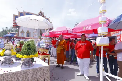 ประมวลภาพพิธีบวงสรวงสมโภช ครบ ๓๔ ปี วัดจุฬามณี ปี ๒๕๖๖