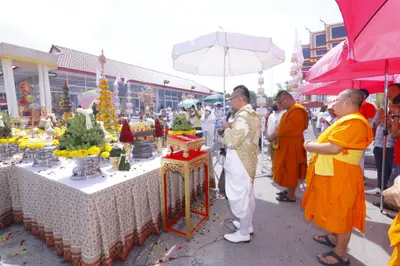 ประมวลภาพพิธีบวงสรวงสมโภช ครบ ๓๔ ปี วัดจุฬามณี ปี ๒๕๖๖