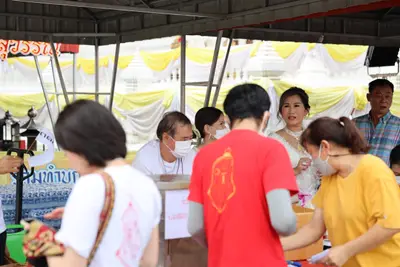 ประมวลภาพพิธีบวงสรวงสมโภช ครบ ๓๔ ปี วัดจุฬามณี ปี ๒๕๖๖