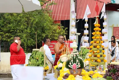 ประมวลภาพพิธีบวงสรวงสมโภช ครบ ๓๔ ปี วัดจุฬามณี ปี ๒๕๖๖