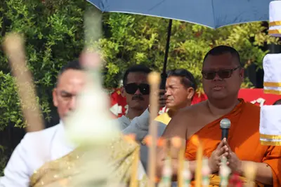 ประมวลภาพพิธีบวงสรวงสมโภช ครบ ๓๔ ปี วัดจุฬามณี ปี ๒๕๖๖