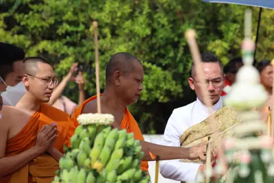 ประมวลภาพพิธีบวงสรวงสมโภช ครบ ๓๔ ปี วัดจุฬามณี ปี ๒๕๖๖